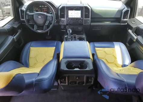 2018 Ford F150 Supercrew из США, поврежденный, VIN 1FTEW1CG9JKC71471